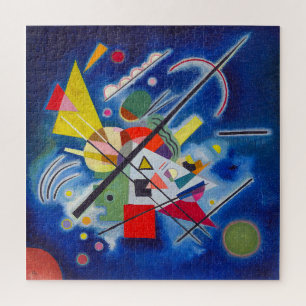 Quebra-cabeça Pintura azul Wassily Kandinsky