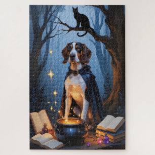 Quebra-cabeça Pintura Caprichosa de Halloween de Bluetick Coonho