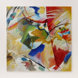 Quebra-cabeça Pintura com Centro Verde por Wassily Kandinsky