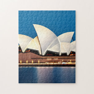 Quebra-cabeça Pintura da Ópera de Sidney
