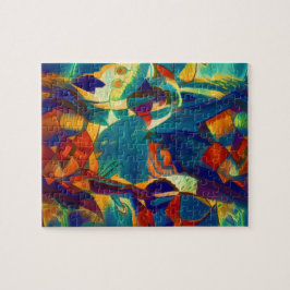 Quebra-cabeça Pintura de Abstrato