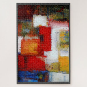 Quebra-cabeça Pintura de Abstrato moderna