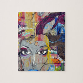 Quebra-cabeça pintura de arte de rua mural de grafite-508272