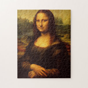 Quebra-cabeça Pintura de Belas Artes Leonardo Da Vinci Mona Lisa