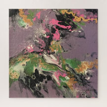 Pintura de Canvas de Acrilo de Peixe