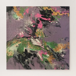 Quebra-cabeça Pintura de Canvas de Acrilo de Peixe