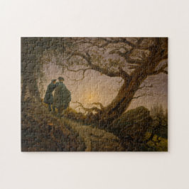 Quebra-cabeça Pintura de 'Caspar David Friedrich'