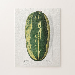 Quebra-cabeça Pintura de Fruta (Citrullus Lanatus)