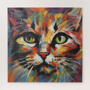 Quebra-cabeça Pintura de Gatos