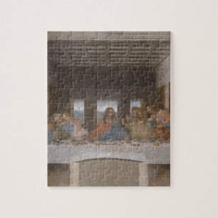 Quebra-cabeça Pintura de Leonardo da Vinci da última ceia