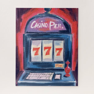 Quebra-cabeça Pintura de Máquina Caça-Níqueis de Cassino