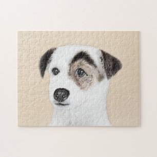 Quebra-cabeça Pintura de Parson Jack Russell Terrier - Arte Cani