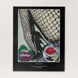 Quebra-cabeça Pintura de pesca festiva numa