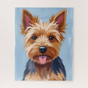 Quebra-cabeça Pintura de retrato de cão Yorkshire Terrier