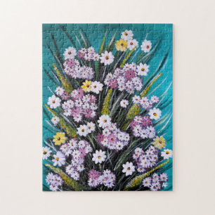 Quebra-cabeça Pintura do Buquê de Primavera por Alfred Fox