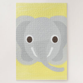 Quebra-cabeça pintura elefante
