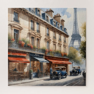 Quebra-cabeça Pintura em aquarela de Paris