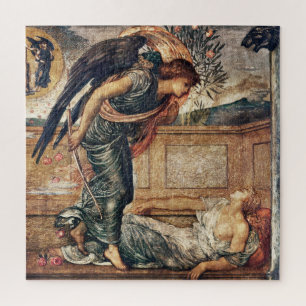 Quebra-cabeça Pintura Familiar Pré-Raphaelita e Cupido
