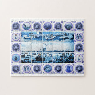 Quebra-cabeça Pintura mural do azulejo do estilo de Holland
