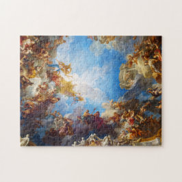 Quebra-cabeça Pintura no teto de Hércules em Chateau de Versaill