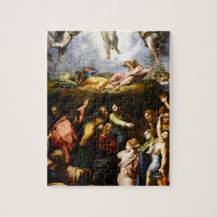 Quebra-cabeça Pintura original "a transfiguração" Raffaello