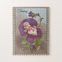 QUEBRA-CABEÇA Pintura Personalizada de Violeta Ant
