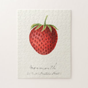 Quebra-cabeça Pintura por Aquarela (Fragaria) Fruta