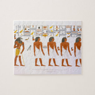 Quebra-cabeça Pinturas murais dos túmulos dos reis em Thebes,