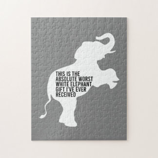 Quebra-cabeça Pior dote de elefante branco, tão engraçado
