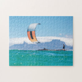 Quebra-cabeça Pipa Kite Surfing Esportes Aquáticos Verão