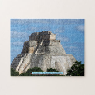 Quebra-cabeça Pirâmide do mágico, Uxmal, México