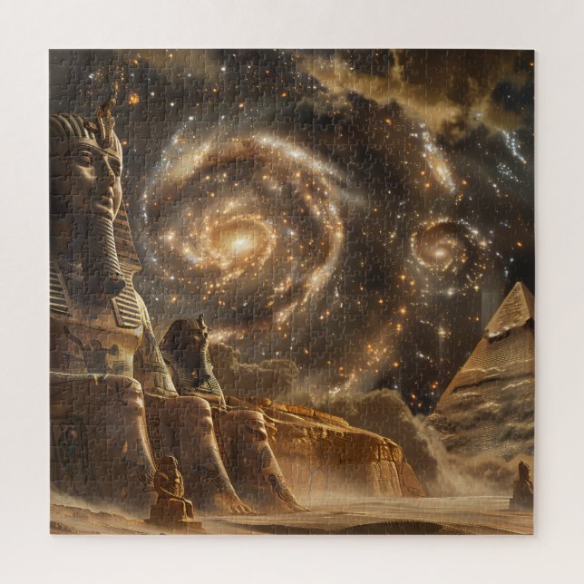 Quebra-cabeça Pirâmides egípcias de 20" x 20", 676 peças (Vertical)
