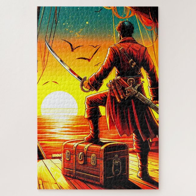 Quebra-cabeça Pirata (Vertical)