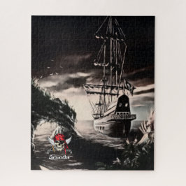 Quebra-cabeça Pirata Nave Jigsee