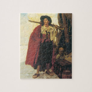 Quebra-cabeça Piratas Antigos Bucaneiro era um camarada pitoresc
