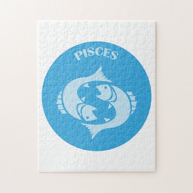Quebra-cabeça Pisces, Zodiac Sign, Horoscope, Astrology (Vertical)