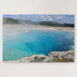 Quebra-cabeça Piscina de Sapphire, Parque Nacional de Yellowston