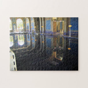 Quebra-cabeça Piscina romana no Castelo de Hearst, Califórnia