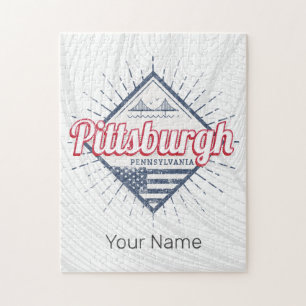 Quebra-cabeça Pittsburgh Cidade Estados Unidos Pensilvânia EUA