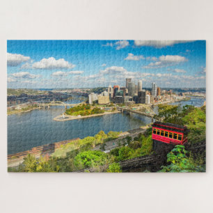 Quebra-cabeça Pittsburgh Pensilvânia Duquesne Incline
