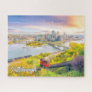 Quebra-cabeça Pittsburgh, Pensilvânia, Estados Unidos