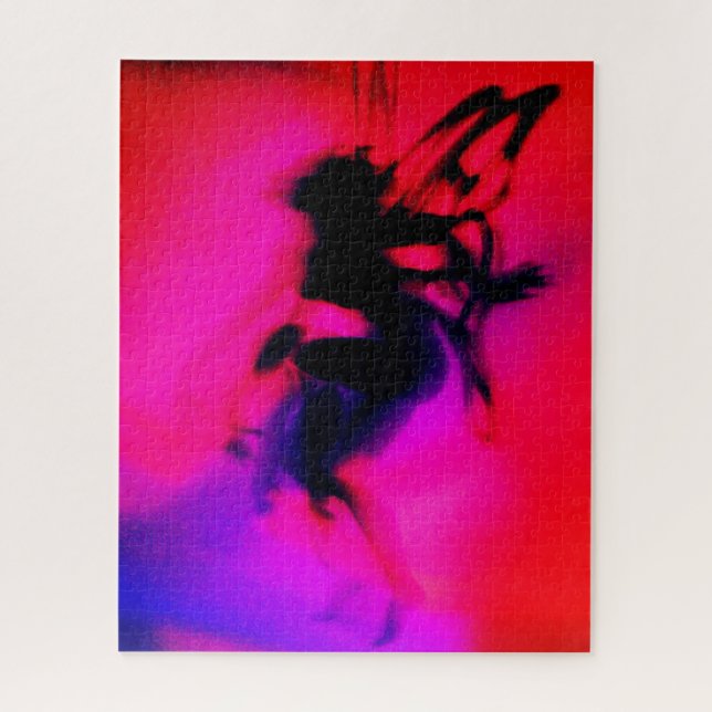 Quebra-cabeça Pixie dança a rosa (Vertical)