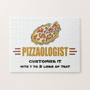 Quebra-cabeça Pizza Personalizada