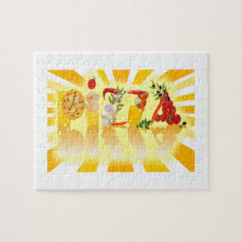 Quebra-cabeça Pizza Sunshine
