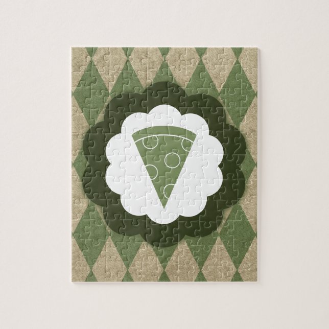 Quebra-cabeça pizza vintage (Vertical)
