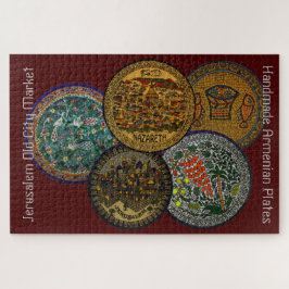 Quebra-cabeça Placa cerâmica arménia Handmade