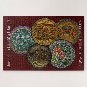 Quebra-cabeça Placa cerâmica arménia Handmade