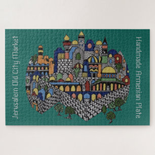 Quebra-cabeça Placa cerâmica arménia Handmade