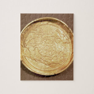 Quebra-cabeça Placa (ouro)