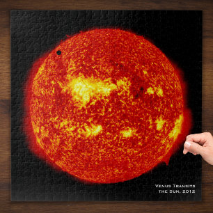 Quebra-cabeça Planeta Vênus Transita o Sol, Hi-Res